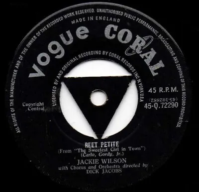 Jackie Wilson - Reet Petite (7  Single) • £25.99