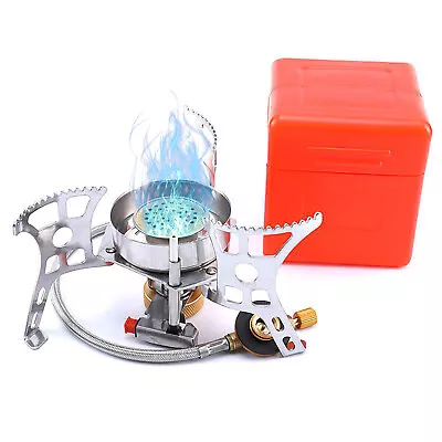 3900W Camping Gas Stove Small Portable Stove W/ Piezo Ignition For Cooking M2G0 • $11