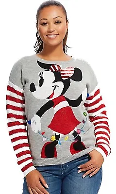 Official Disney Store Minnie Mouse Christmas Jumper Size Small RRP. £30.00 BNWT • £9.99