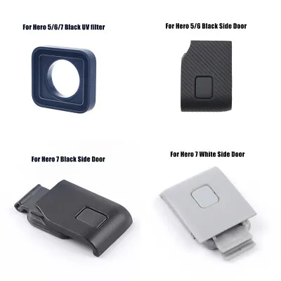 $17.90 • Buy UV Filter Lens Side Door Cover Protector For Go-Pro HERO5/6/7 Black/7 White