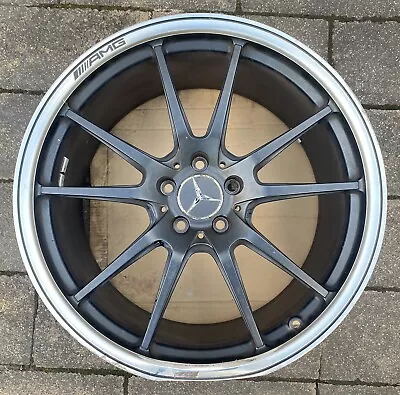 1 X Genuine Mercedes AMG 20  C63 C63S * REAR * DAMAGED  Wheel Rim A2054017500 • $199