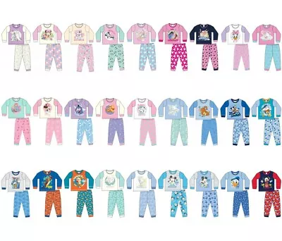 £6.95 • Buy Baby Boys Girls Officially Licensed Christmas Pyjamas Cartoon Disney 6-24 Months