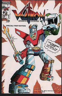 Voltron #1 (9.2) 1st Appearance In US Modern Comics - 1985 • $59.88