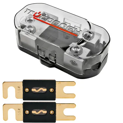 1/0 2 4 8 Gauge Dual ANL Fuse Holder Distribution Block And (2) 150 Amp ANL Fuse • $10.30
