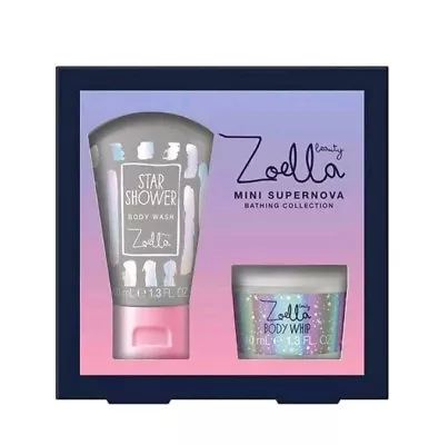 Zoella Mini Supernova Bathing Collection Mini Body Wash & Whip Christmas 2018 • £11.99