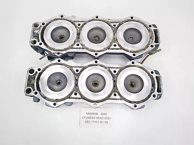 GENUINE Yamaha Outboard Engine Motor CYLINDER HEAD ASSEMBLY PAIR 150 - 225 HP • $182.15