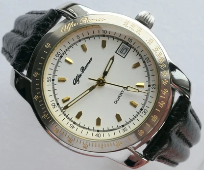 $229.08 • Buy Alfa Romeo Quadrifoglio Alfisti Classic Racing Sport Coupe Car Accessory Watch