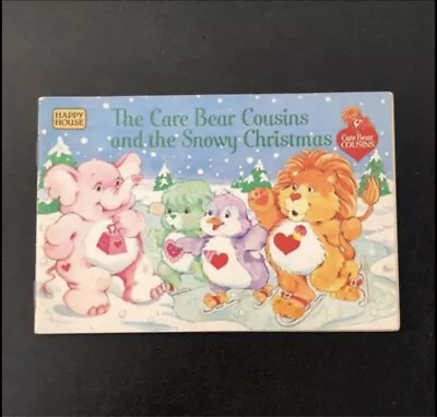Care Bears Promo Book American Greeting Card PB Rectangle Shaped Vintage 1985 • $3