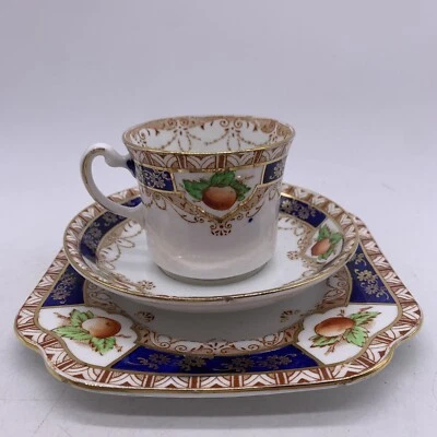 £7.99 • Buy Vintage Royal Osborne Bone China Tea Cup, Saucer And Plate (#H1/11)