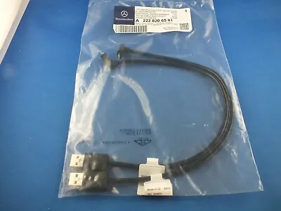 Genuine Mercedes Media Interface 2 Cable Kit A2228206501 Micro USB 30pin Apple • $54.09