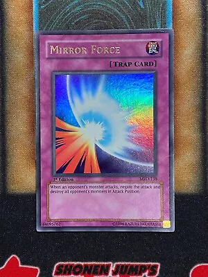 Yugioh Mirror Force MRD-138 Ultra Rare 1ST EDITION MP • $99.99