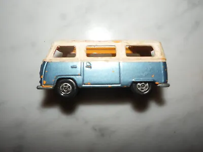 Matchbox Vintage Van Vw 1970 Volkswagon Camper Blue White Car • $14.99