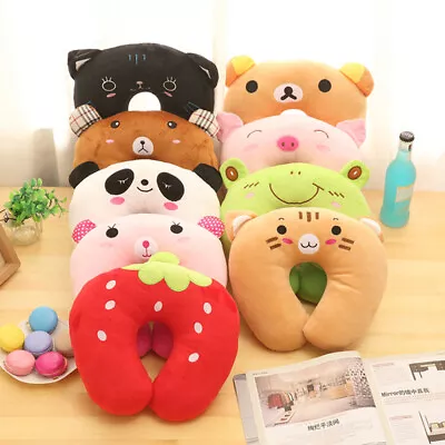 $11.14 • Buy Cartoon Kids U-shaped Pillow Plush Neck Pillow Nap Pillow Lunch Break Pillow J.