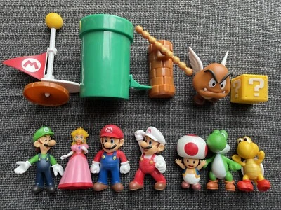 £10.66 • Buy 12Pcs Super Mario Bros Mini Figure Cute Toys Doll Action Figures Toys Kids Gift