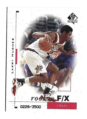 $12.95 • Buy 1998 Upper Deck Ud Sp Authentic 98 Larry Hughes Rookie Card Rc #/3500