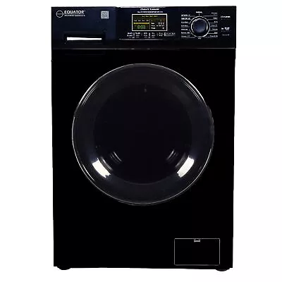 Equator Compact 110V Vented/Ventless 15 Lbs Combo Washer Dryer 1400 RPM (Black) • $1440.92