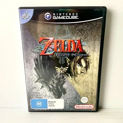The Legend Of Zelda: Twilight Princess + Manual - Nintendo GameCube - Tested • $388.88