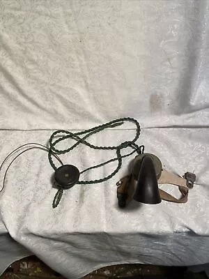 Vintage Military Ship Phone? Horn Mouthpiece And Headset Unique Piece Display • $29.95