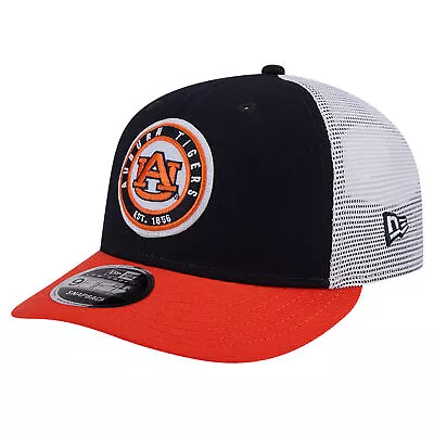 Men's New Era Navy Auburn Tigers Throwback Circle Patch 9FIFTY Trucker Snapback • $36.99