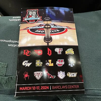 2024 A10 Tournament Program  Mint New DUQUESNE Vs VCU And All Teams & A10Sticker • $14.95