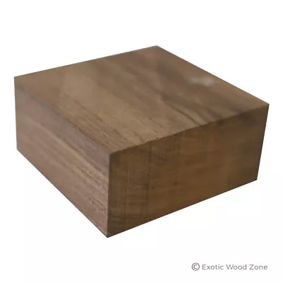 Black Walnut Bowl/Platter Turning Blank Square Blank Wood Block Kiln Dried Lathe • $86.66