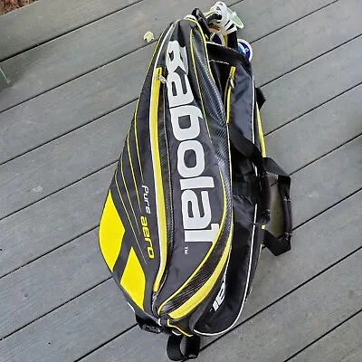 Babolat Pure Aero Tennis Bag Yellow Temperature Control Black/Yellow • $58