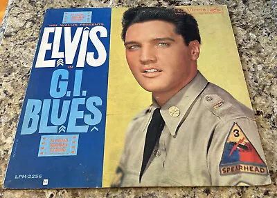 ELVIS In G.I. Blues 1960 RCA Victor Soundtrack Album LPM-2256  • $19.99