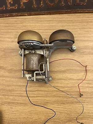 Vintage Western Electric C4A/B Double Bell Telephone Ringer Assembly- Works! • $12.99