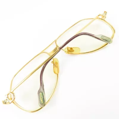 Cartier Glasses Eyewear Trinity Vintage GP Gold Unisex Made In France Authentic  • $483.99