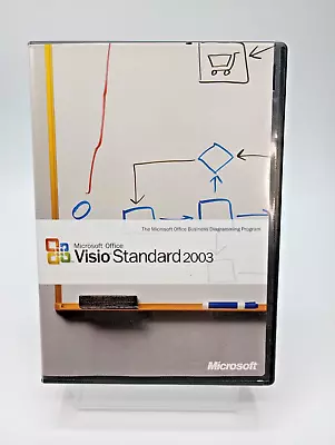 Microsoft Office Visio Standard 2003 W/ Product Key And Manual • $19.99
