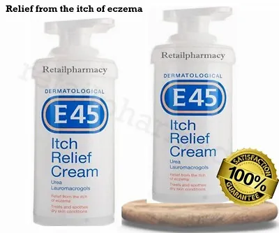 E45 Cream Itch Relief Cream Pump 500g - 2 Pack • $147.51