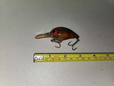 Vintage Pre Rapala Storm Wiggle Wart Suspending Crankbait Fishing Lure Bassboat • $39.99