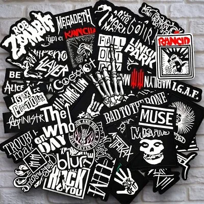 Rock Band Patch Wholesale Lot Of 20 Thrash Metal Music Sew-On Embroidery Iron-On • $22.99