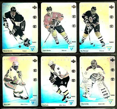 1991-92 UD MCDONALDS COMPLETE 25 CARD SET LOT + 6 Hologram Inserts Gretzky Roy  • $5.82