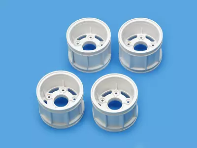 Tamiya 51618 WR-02CB T Parts (Wheel Rims) (White) Comical Grasshopper/Hornet NIP • $22.32