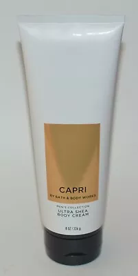 1 Bath & Body Works Capri Men's Collection Ultra Shea Body Cream 8 Oz Lotion New • $9.99