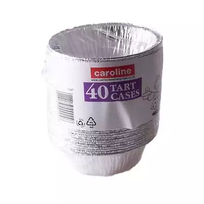 Caroline Foil Tart Cases 40 Pack • £6.45