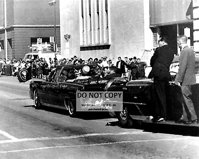 $8.87 • Buy John F. Kennedy & Jackie In Limo Just Prior To Assassination 8x10 Photo (op-877)