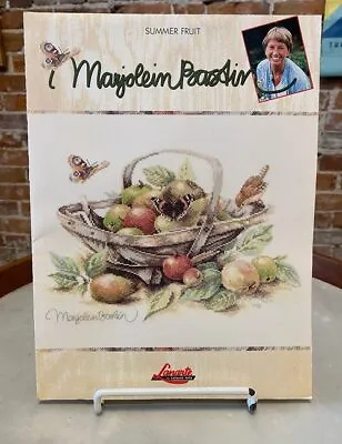 Cross Stitch Pattern Marjolein Bastin Summer Fruit Basket #3169 Lanarte New 2000 • $19.95