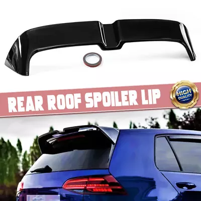 Gloss Black Rear Boot Spoiler Wing For Vw Golf Mk7 Mk7.5 R Gtd Gti Otg Style Us • $82.98