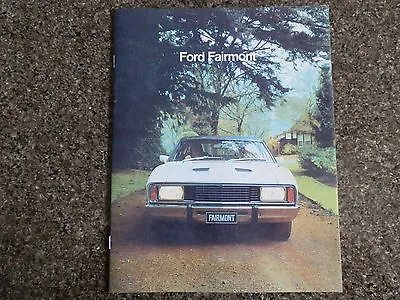 $45 • Buy Ford Xc  Fairmont And Gxl Brochure.  