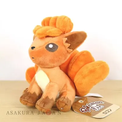 Pokemon Center Original Pokemon Fit Mini Plush #37 Vulpix Doll Toy Japan • $27.45