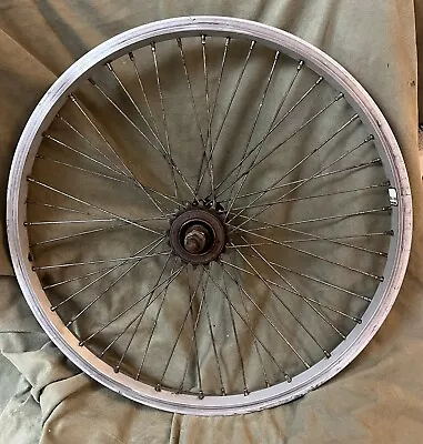 Old / Mid School BMX MONGOOSE Heat Treated Bicycle Wheel Rim Soleus Freewheel • $45.99