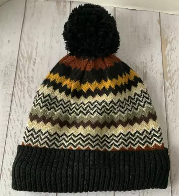 Missoni For Target Winter Beanie Pom Hat Zig Zag 20th Anniversary Collection OS • $18