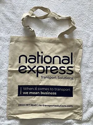 £4 • Buy National Express Coach Bus Tote Bag - Cream