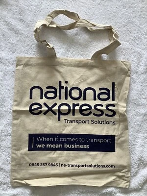 £4 • Buy National Express Coach Bus Tote Bag - Cream