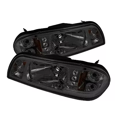 Spyder Auto 5016805 LED Crystal Headlights Fits 87-93 Mustang • $283.73