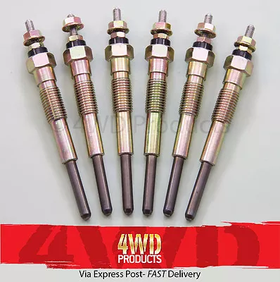 Glow Plug SET For Toyota LandCruiser HJ60 (80-8/82) 4.0 2H  • $32