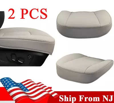 2PCS Full Surround Car Front Seat Cover Leather Breathable Cushion Anti-Skid Pad • $47.55