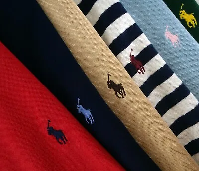 Polo Ralph Lauren Men's Size Large L Polo Short Sleeve Shirt Lot Of (6) PONY • $120